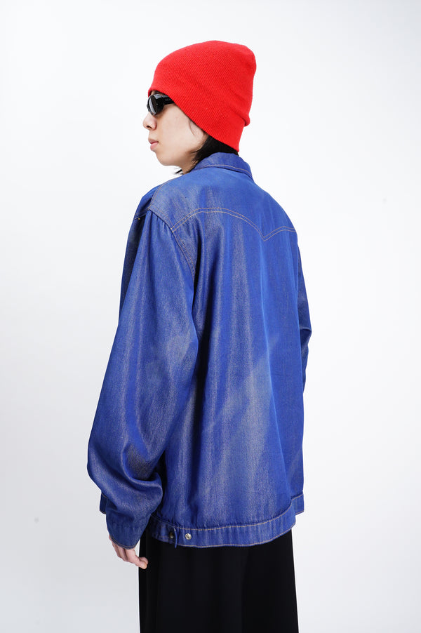 70's "WORKLITE" -Denim Coach Jacket-