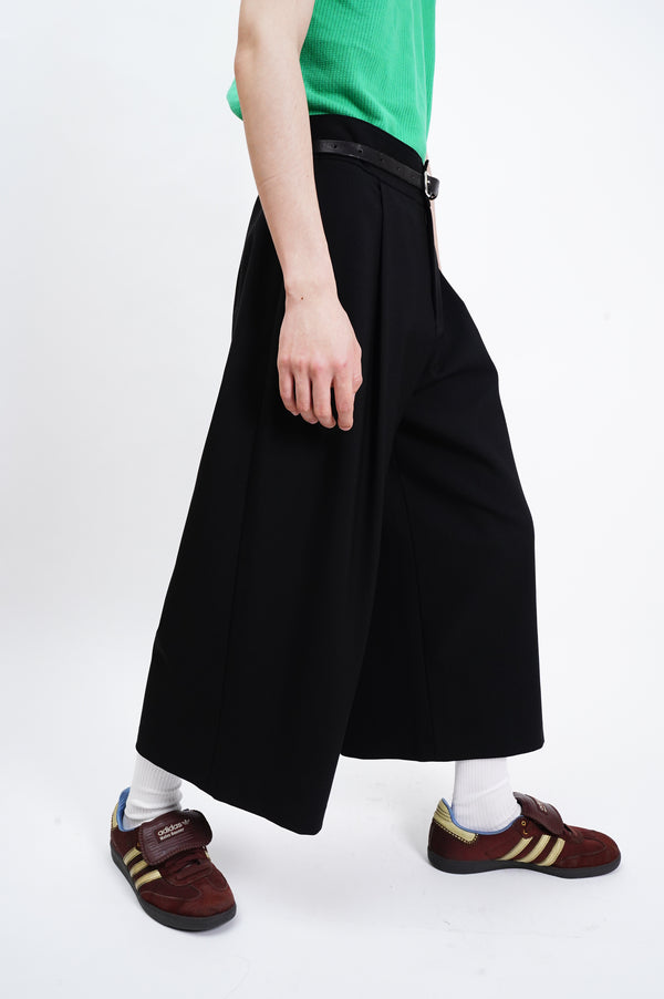 "CLUB MONACO" -Polyester/Wool Baggy Shorts-