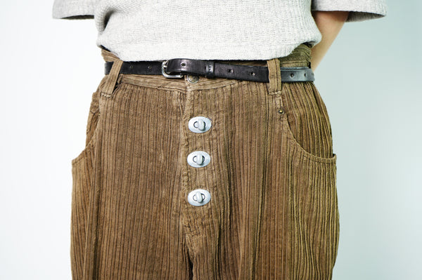 90's "PARASUCO" -Cords Wide Pants-