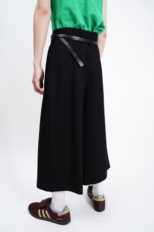 "CLUB MONACO" -Polyester/Wool Baggy Shorts-