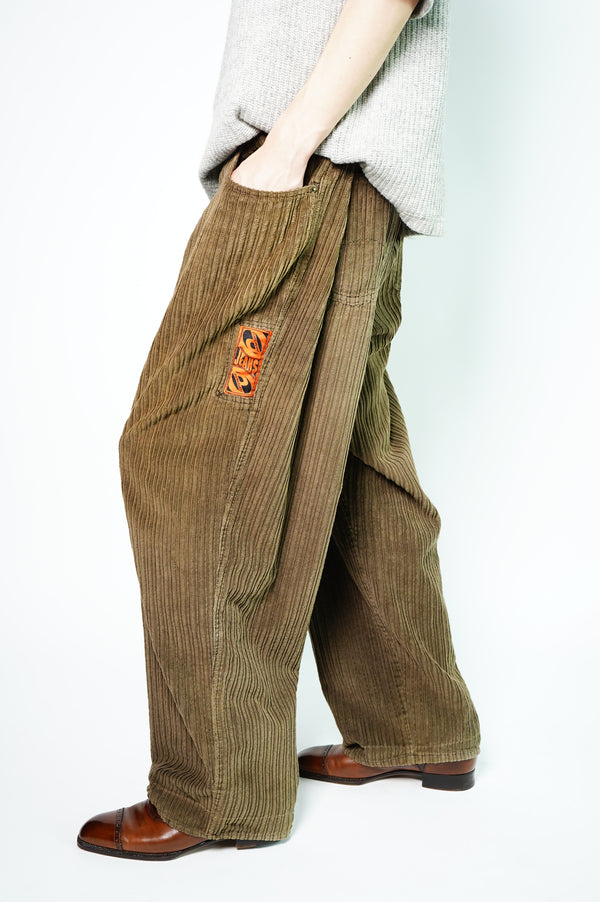 90's "PARASUCO" -Cords Wide Pants-