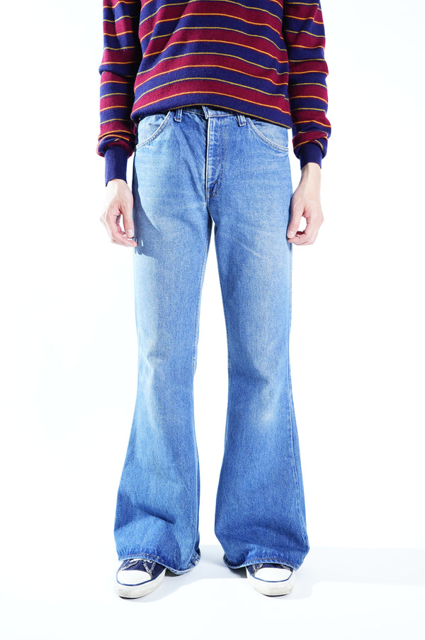 70's "Levi's" -"684" Big Bell Denim Pants-