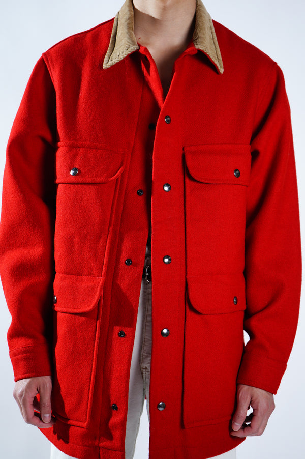 70's "PENDLETON" -"Outdoor's Man" Wool Mackinaw Cruiser-