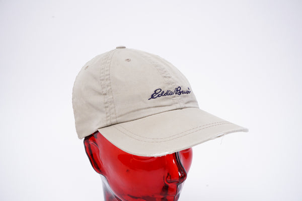 90's "Eddie Bauer" -Logo Embroidery 6 Panel Cap-