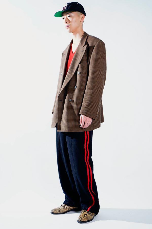 "FRED PERRY" -Wool Track Pants-