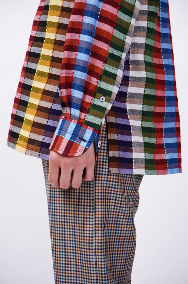 -Hand Woven + Hand Embroidery Shirts-
