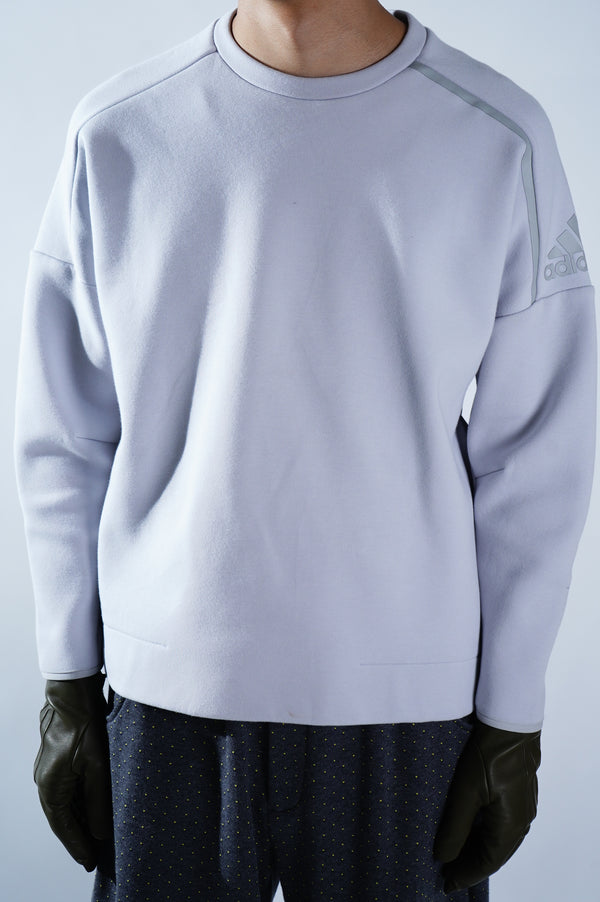 "adidas" -"SAMPLE" Crew Neck Bonding Pullover-