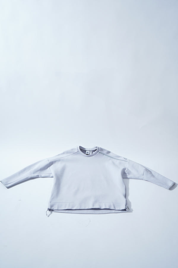 "adidas" -"SAMPLE" Crew Neck Bonding Pullover-