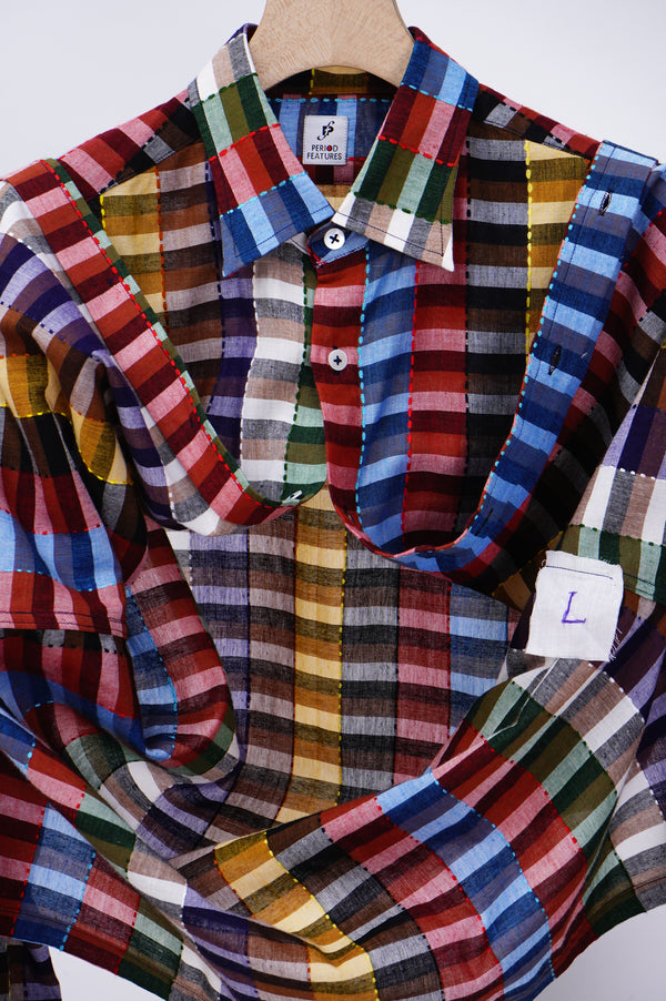-Hand Woven + Hand Embroidery Shirts-