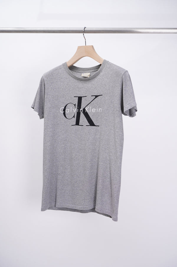 90's "Calvin Klein" -Logo Printed S/S Tee-