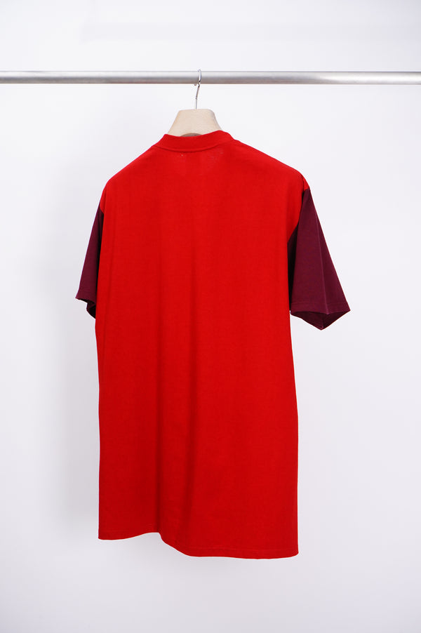 90's "JERZEES" -Bi Color Design S/S Tee-