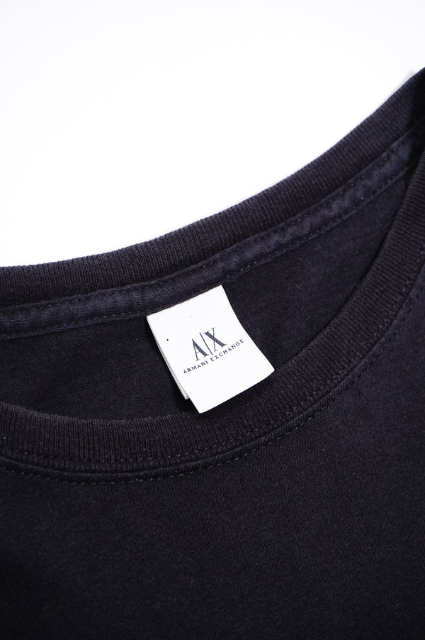 "ARMANI EXCHANGE" -Box Logo Frocky Printed S/S Tee-