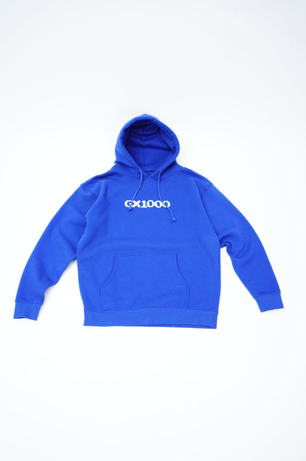 "GX1000" -Logo Printed Sweat Hoodie-