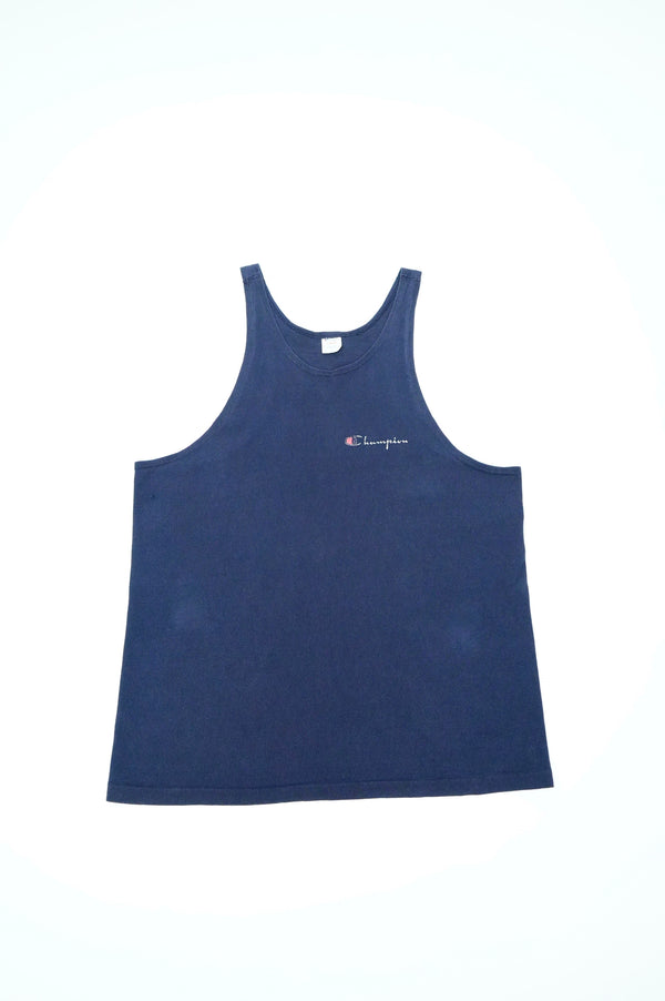 80's "Champion" -Logo Printed Tank Top-