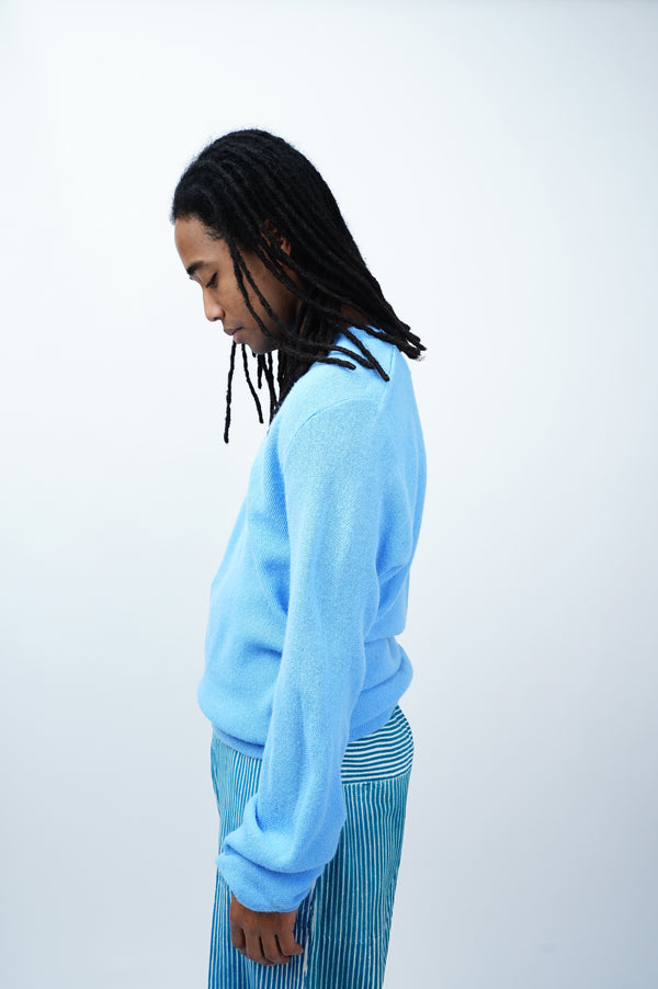70's "IZOD LACOSTE" -V Neck Acryl Knit Sweater-