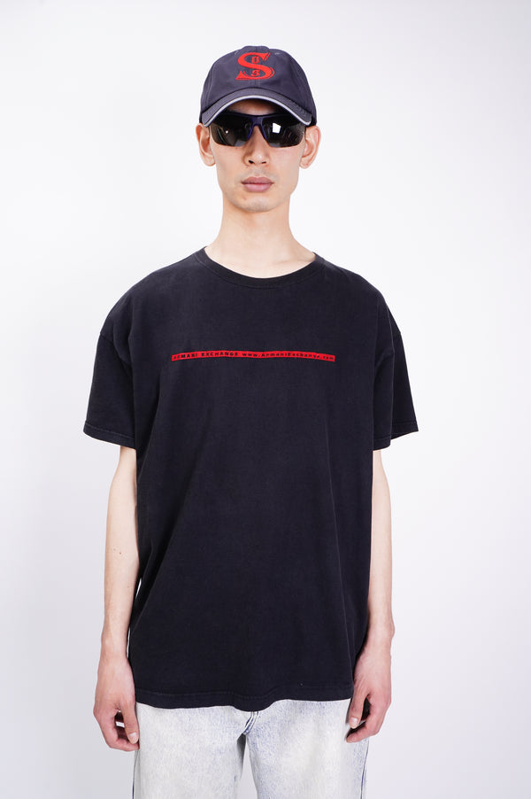 "ARMANI EXCHANGE" -Box Logo Frocky Printed S/S Tee-