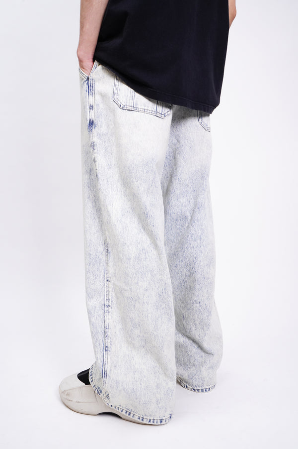 "UNKNOWN" -Baggy Denim Pants-