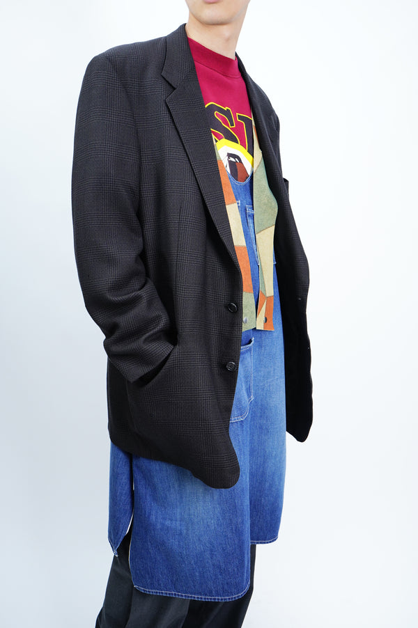90's "FRUIT OF THE LOOM" -"RED SKINS" Crew Neck Print Sweat-