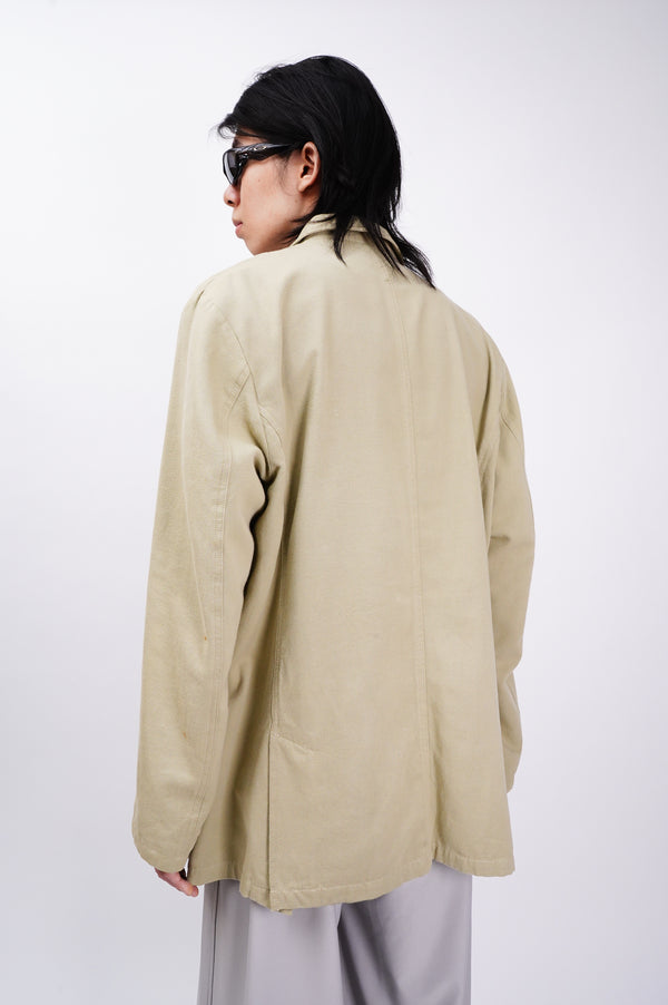 "CAFFEINE" -Cotton Twill 2B Jacket-