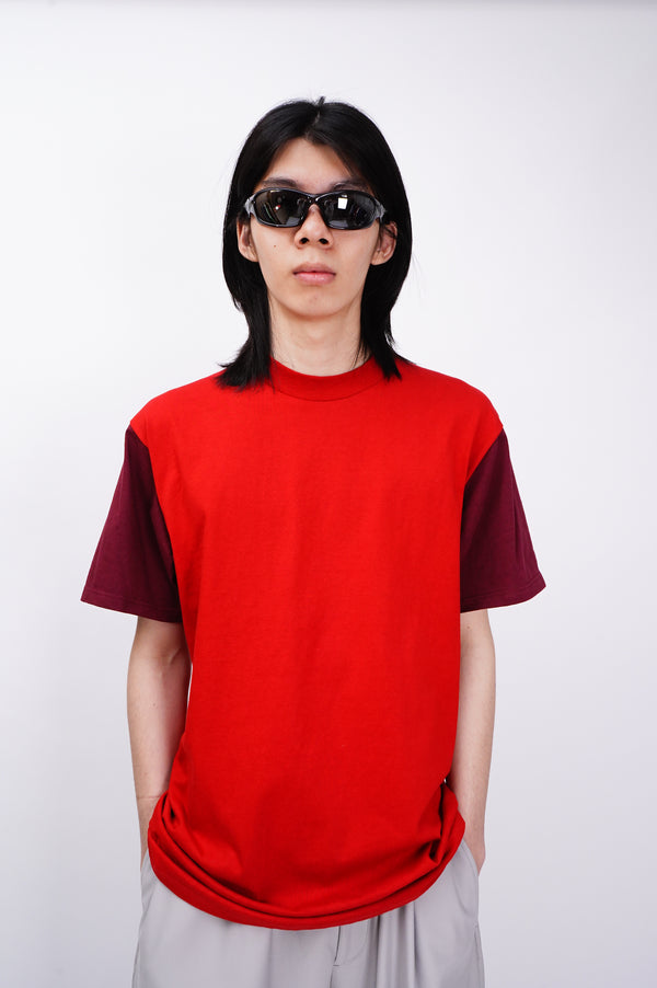 90's "JERZEES" -Bi Color Design S/S Tee-