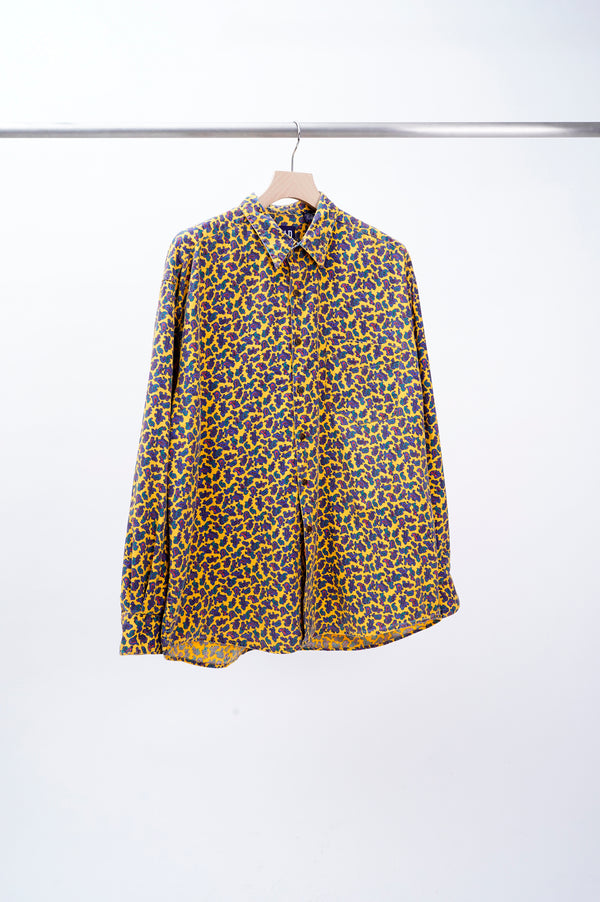 90's "GAP" -Paisley Pattern L/S Shirt-