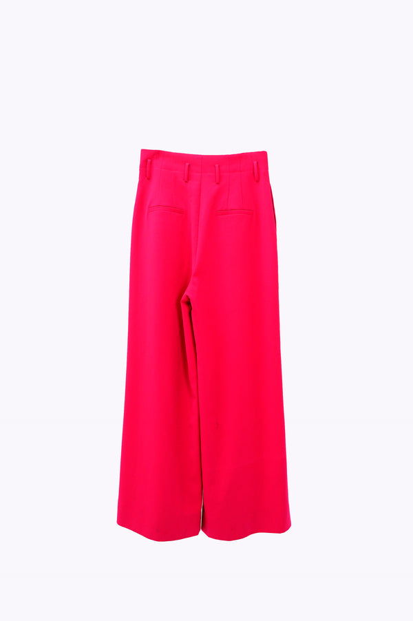 "UNKNOWN" -Two Tuck Wide Slacks-