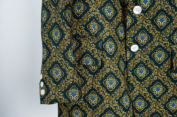 70's "ALLYN ST. GEORGE" -Paisley Pattern Polyester 2B Jacket-
