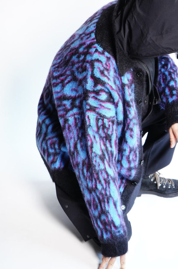 ANIMALIER -Jacket with Pockets – Brushed Mohair