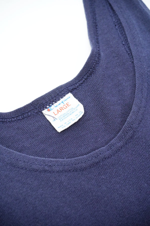 80's "Champion" -Logo Printed Tank Top-