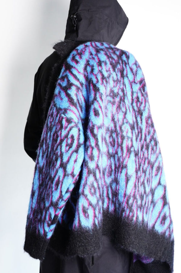 ANIMALIER -Jacket with Pockets – Brushed Mohair