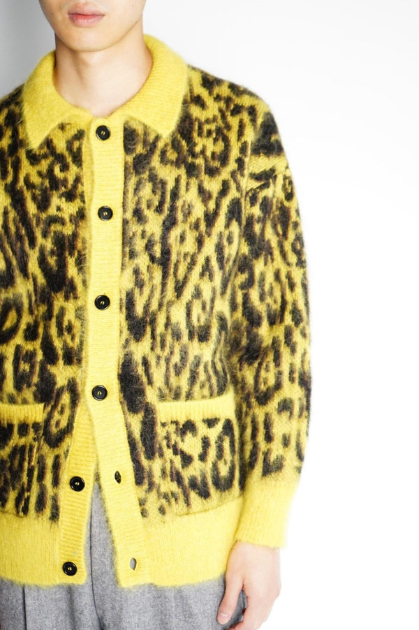 ANIMALIER -Jacket with Pockets – Brushed Mohair