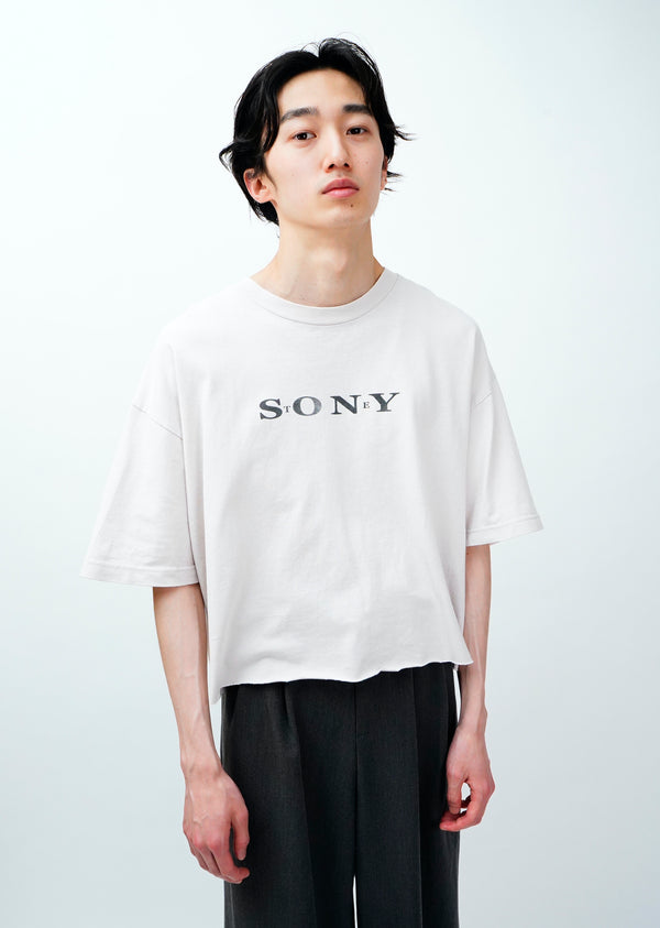 "UNKNOWN" -"STONEY" Printed S/S Tee-