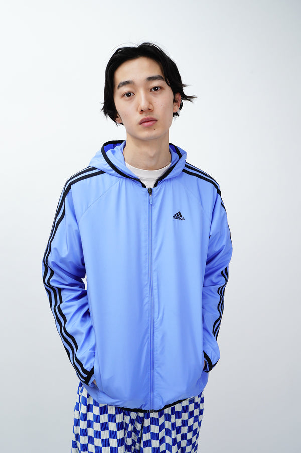 "adidas" -Hooded Zip Up Jacket-