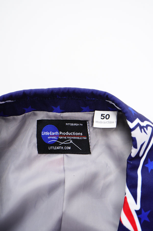 "New England Patriots" -All Over Pattern Polyester Jacket-