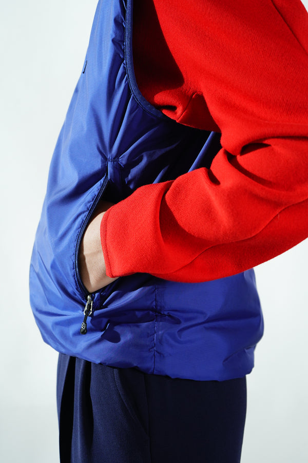2000's "patagonia" -Company Logo Embroidered "PUFFBALL VEST"