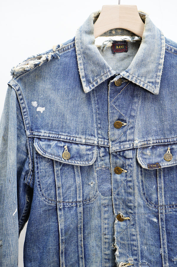 60's "Lee" -BORO Denim Jacket-