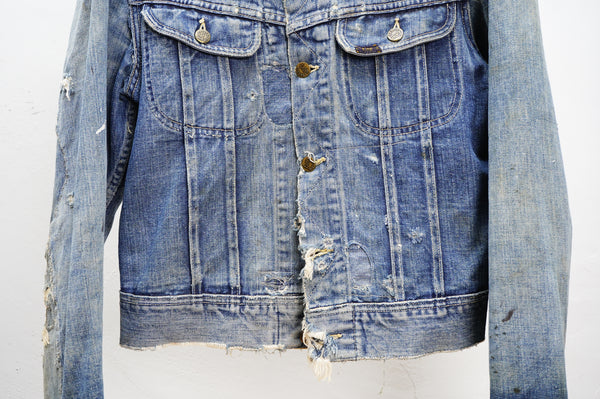 60's "Lee" -BORO Denim Jacket-