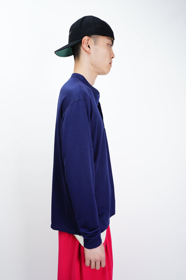 90's "Patagonia" -"CAPILENE" Henry Neck L/S Tee-