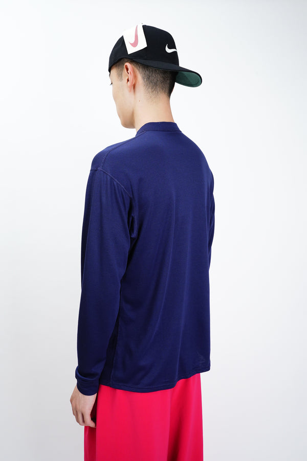 90's "Patagonia" -"CAPILENE" Henry Neck L/S Tee-