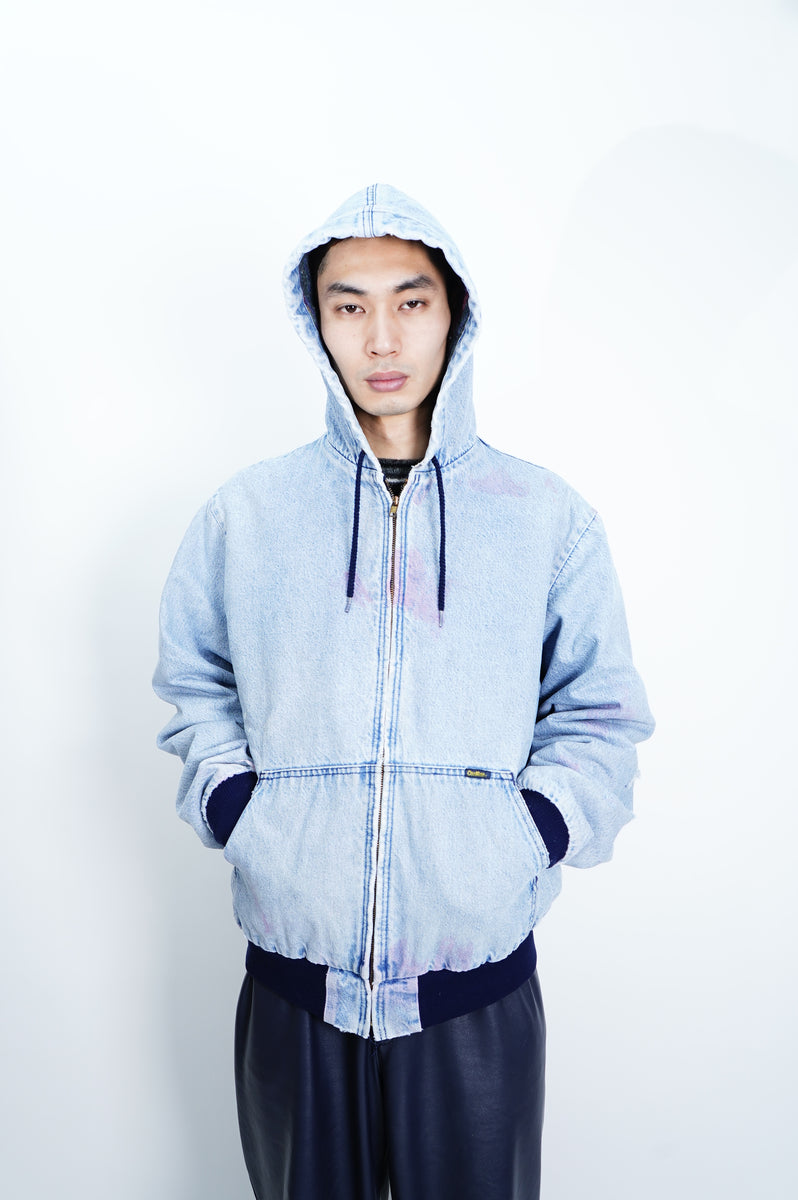 80’s ”OSH KOSH” -Blanket Liner Denim Active Parka- – MANHOLE ONLINE STORE