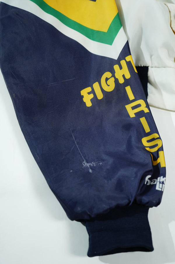 80's Chalk Line -"NOTRE DAME" Nylon Stadium Jacket-