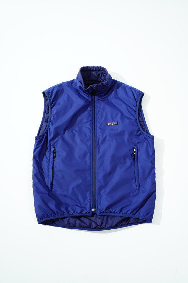 2000's "patagonia" -Company Logo Embroidered "PUFFBALL VEST"