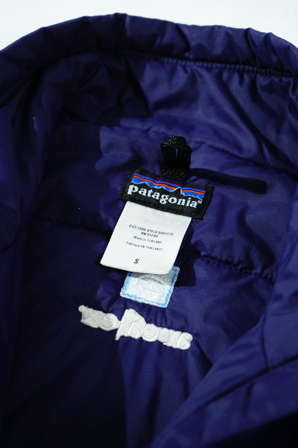 2000's "patagonia" -Company Logo Embroidered "PUFFBALL VEST"