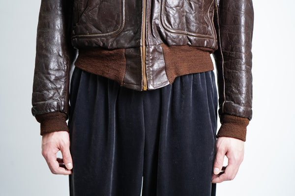 50’s ”UNKNOWN” -Goat Skin Leather Jacket-
