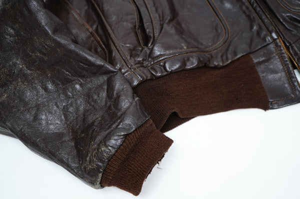 50’s ”UNKNOWN” -Goat Skin Leather Jacket-