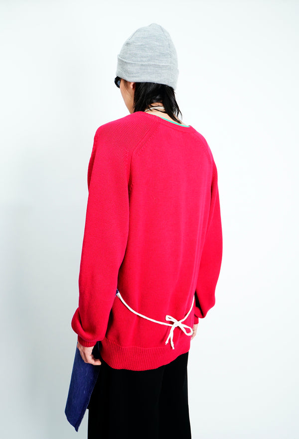 70's "HERCULES" -Logo Printed Denim Apron-