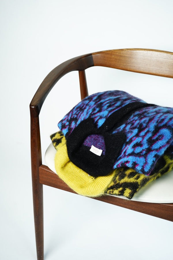 ANIMALIER -Jacket with Pockets – Brushed Mohair