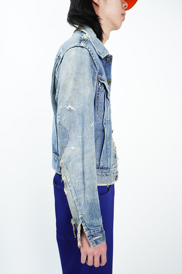 60's "Lee" -BORO Denim Jacket-