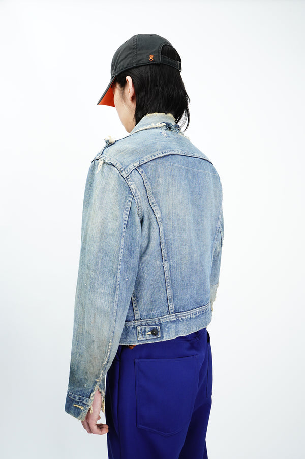 60's "Lee" -BORO Denim Jacket-