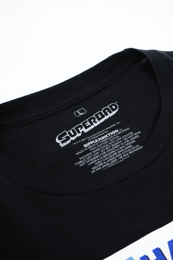 "SUPERBAD" -"HAWAII DRIVER LICENSE" Print S/S Tee-